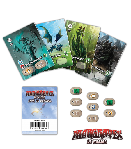 Margraves de Valeria : Pack de Dragons